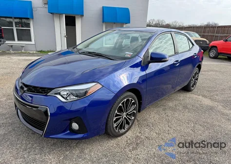 2015 Toyota Corolla L from USA, damaged, VIN 2T1BURHE2FC320324
